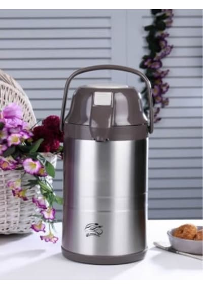 Cooker Çift Katlı Paslanmaz Çelik 2.5 Litre Termos Kahve CKR2007