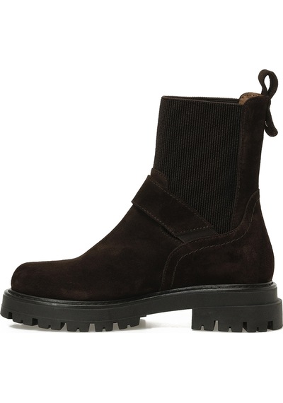Nine West Unıma 5pr Kahverengi Kadın Düz Bot 000000000102037285 Kahverengi