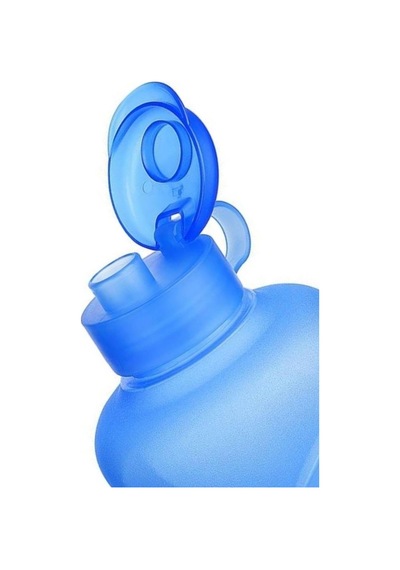 Petinka Sporcu Tipi Suluk Pratik 1500ml Kapasiteli Mavi El Matarası Mavi