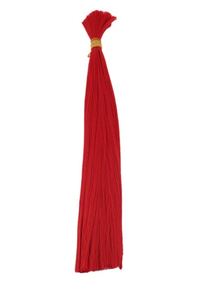 Kırmızı Renkli Sentetik Boğum Saç - 1Kg