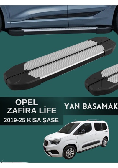 Opel Zafira Life 2019-2025 Model Kısa Şase Uyumlu Araç Yan Basamak