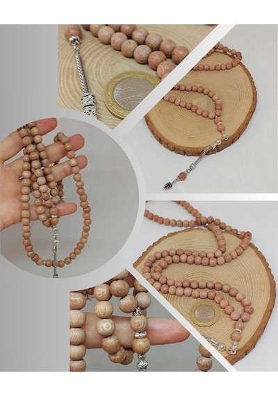 Gül Ağacı 99luk Tesbih 8mm 54652 Çok Renkli