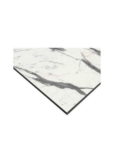 Gentaş Compact Masa Tablası 5657 Afyon Marble Parlak Beyaz