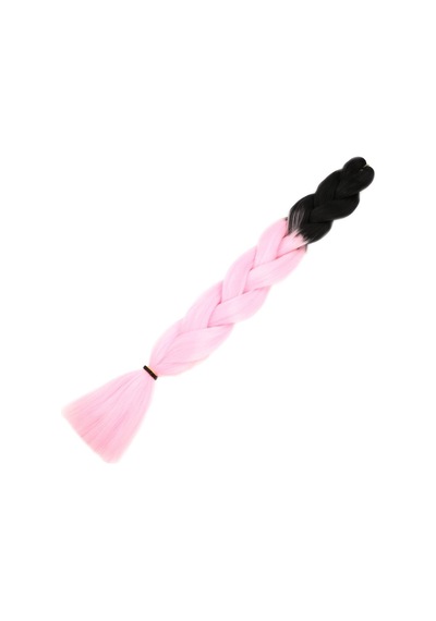 Afrika Örgülük Sentetik Ombreli 100 Gr. / Siyah / Şeker Pembe - Uxfo-462933 Çok Renkli