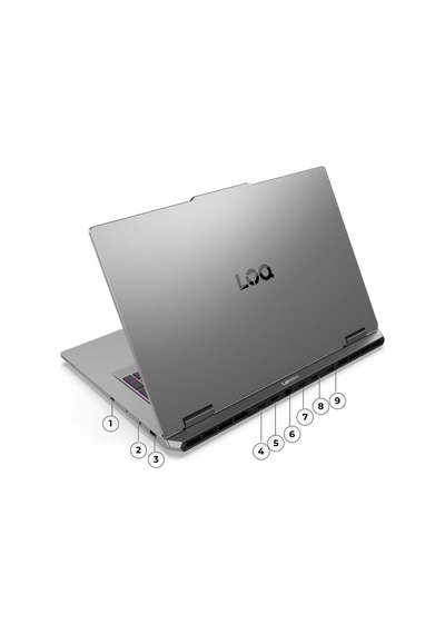 Lenovo LOQ 17IRX10 83JH004STREP14 i7-13650HX 40 GB 1 TB SSD RTX5060 17.3" W11P Dizüstü Bilgisayar