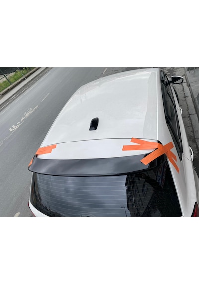 Vw Polo 6R Piano Black Spoiler 2010-2017 Spoyler Fiber