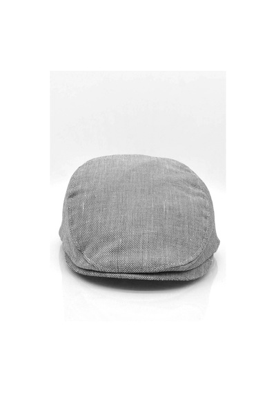Külah Erkek Siyah Kasket Cotton Irish Flat Cap Şapka-Siyah-Standart