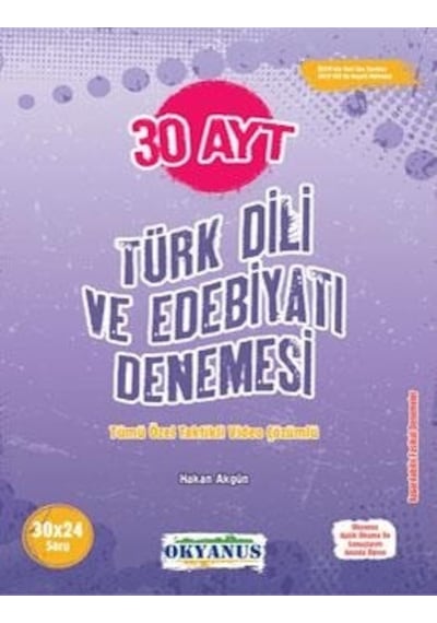 Okyanus Ayt Türk Dili ve Edebiyatı 30  Deneme