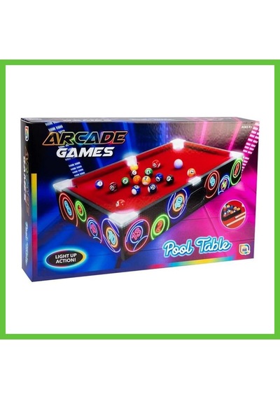Bezos Ledli Masaüstü Bilardo 50x30 Cm Dmc