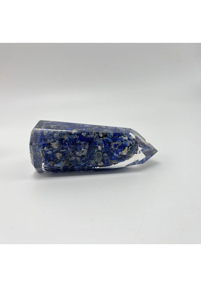 Sertifikalı Lapis Lazuli Organit Piramit Doğal Taş
