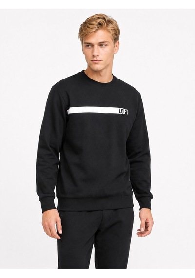 Loft Regular Fit Erkek Sweatshirt Lf2044315 Q1.v1 Siyah