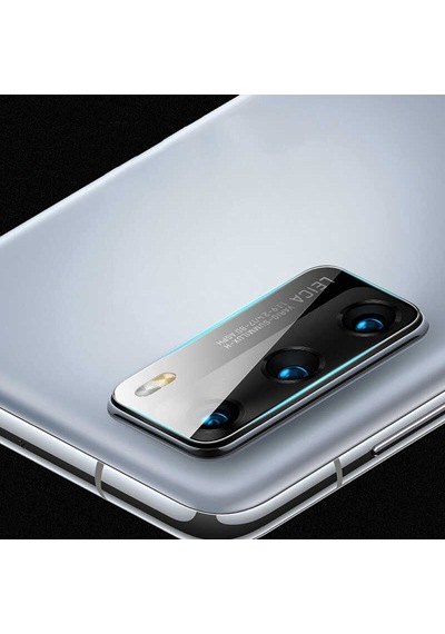 Huawei P40 Zore Nano Kamera Koruyucu Renksiz