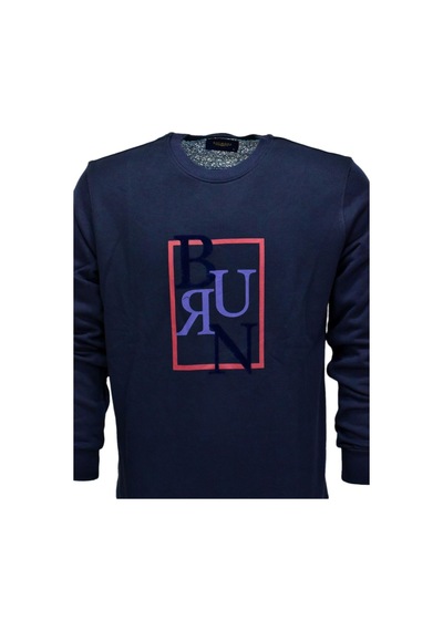 Erkek Baskılı Spor Sıfır Yaka Sweatshirt R2202 Bgl-st03189 001