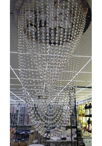 Octagon Klipsli Kristal Avize Taşı 1.Sınıf Cam 14x14 Mm - 200 Adet