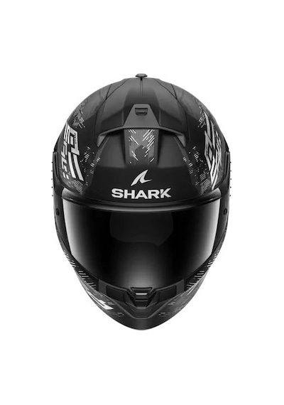 Shark Rıdıll 2 Molokai Mat Kapalı Kask Siyah-Beyaz