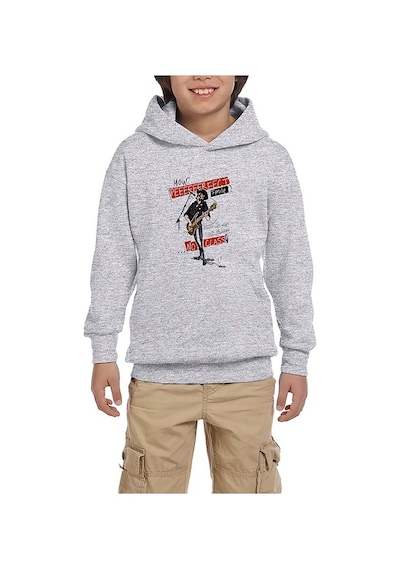 Zepplin Giyim Motörhead Lemmy Kilmister Lyrics Siyah Çocuk Kapşonlu Sweatshirt Siyah