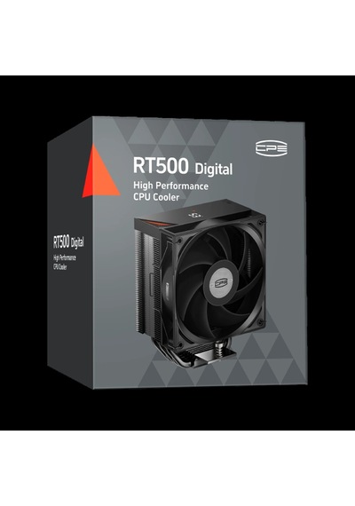 Pccooler Rt500 Digital Hava Soğutucu Siyah