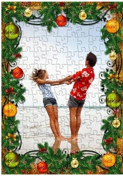 Yılbaşı Hediyesi - Yeni Yıl Temalı Fotoğraf Baskılı Puzzle
