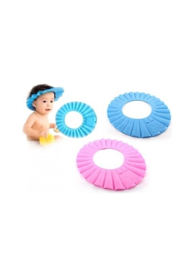 Bebek Banyo Şapkası Pembe