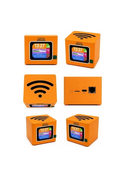 Dataforce Q51 Router 1 Port Dataforce Q51 4g Wıfı 6 Taşınabilir 3000mah.bataryalı Küpmmodem Router