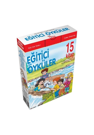 Eğitici Öyküler - 15 Kitap Takım - Gülten Karlı -  Cuma Karataş - Özyürek Yayınevi