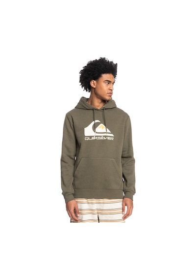 Quiksilver Bıg Logo Hood Haki Haki
