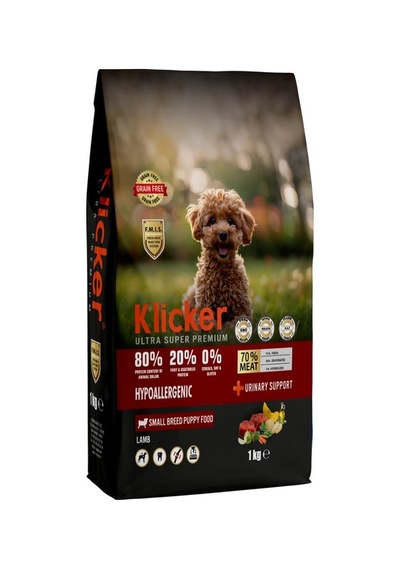 Mini Irk Yavru Köpek Maması Kuzulu 1 Kg