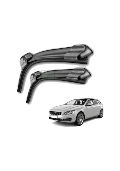 Volvo V60 Ön Cam Silecek Süpürgesi Takımı 2014 - 2018 V60 Ön Silecek