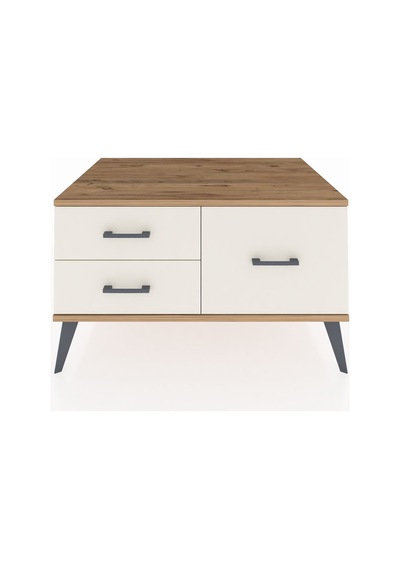 Kronos Şifonyer 3 Raflı 88x59x48 Antrasit-çam/aytaşı Çam/aytaşı