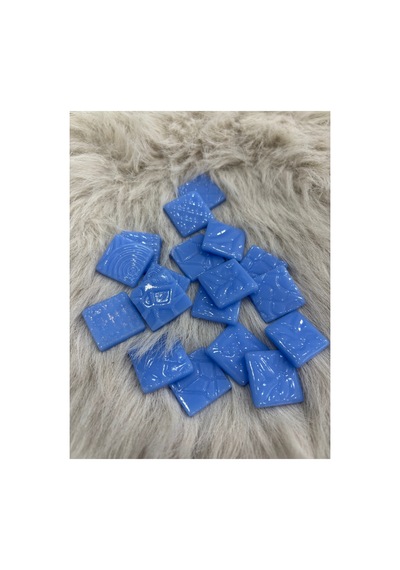 Sanatsal Dokulu Mozaik Dc-04 25x25mm Ege Mavi 500gr