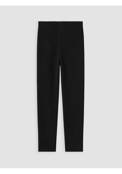 LC Waikiki Lc Waıkıkı Siyah Dar Fit Kadın Fitilli Pantolon
