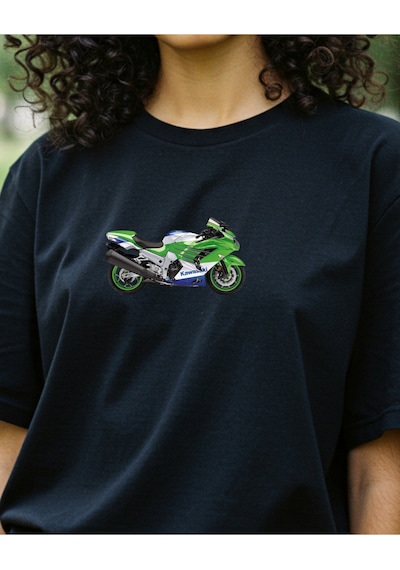 Iron 883 Baskılı Tasarımlı T-shirt Siyah