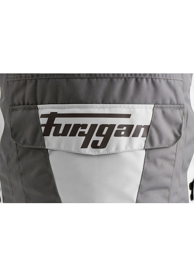 Furygan Apalaches Evo 4 Mevsim Motosiklet Montu Gri Kırmızı