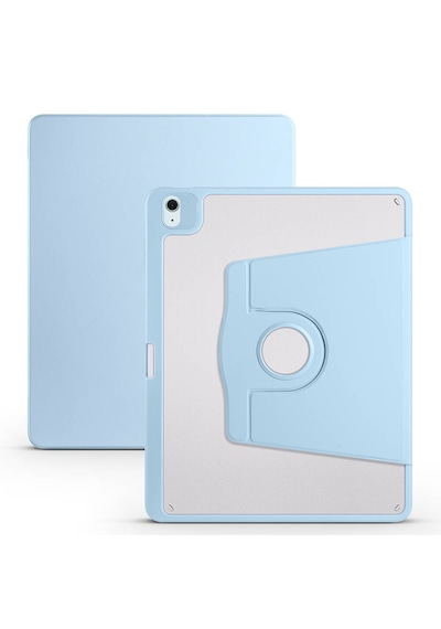 Arabulalaca Apple Uyumlu iPad Air 13 2024 Açık Mavi Renginde Kalem Bölmeli Dönebilen Stantlı Kılıf Standlı Kapak Arabulalaca Apple Uyumlu iPad Air 13 2024 Açık Mavi Renginde Kalem Bölmeli Dönebilen Stantlı Kılıf Standlı Kapak