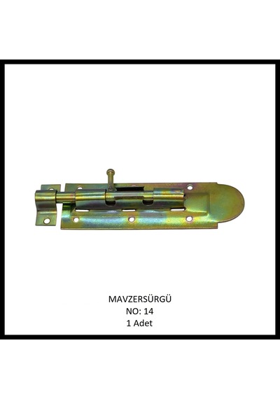 Mavzer Sürgü No: 14 Sarı