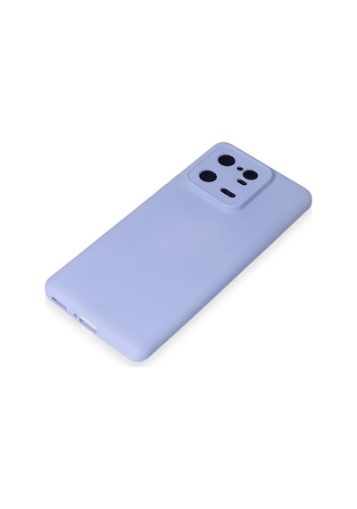 Newface - 58 - Xiaomi Mi 13 Pro Kılıf Nano İçi Kadife Silikon - Ece-umay - - Lila