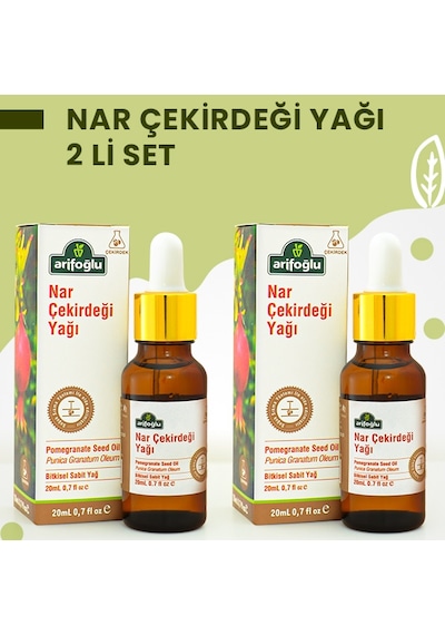 Arifoğlu Nar Çekirdeği Yağı 2 x 20 ML
