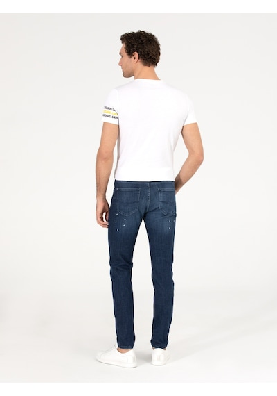 Cacharel Erkek Koyu Mavi Pantolon Jean 50268163-dn0023 Denim