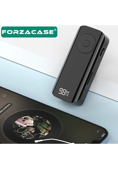 Forzacase Bluetooth 5.3 Ses Alıcı Verici Aux Kablosuz Audio Adaptör, Araç Ve Tv Uyumlu - Fc1196 1 Adet