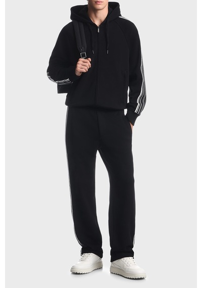 Emporio Armani %100 Pamuk Düz Paça Pantolon Erkek Pantolon Em006884 Af13713 Uc001 Siyah