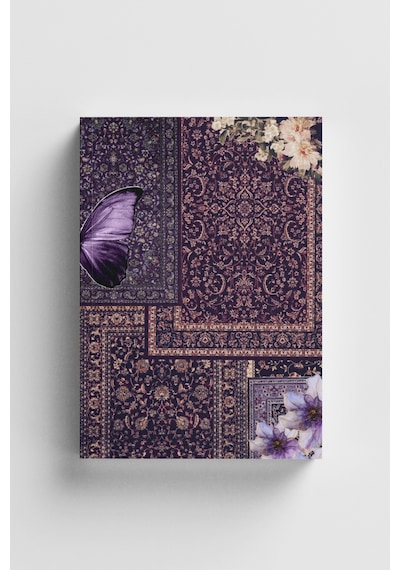 Etnik Kolaj Serisi 3 Derd-i Derûn Bullet Journal A5 Noktalı Defter Çok Renkli