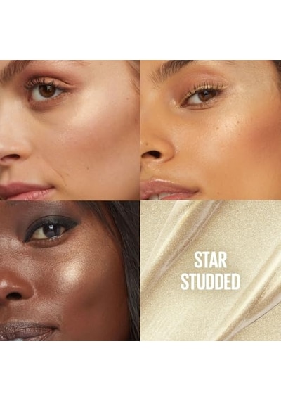 Maybelline New York Sunkisser Likit Aydınlatıcı Highlighter - 22 Star Studded Highlighter E Vitamini İle Zenginleştirilmiştir, Tüm Cilt Tipleri İçin Uygundur, Star Studded'de 00