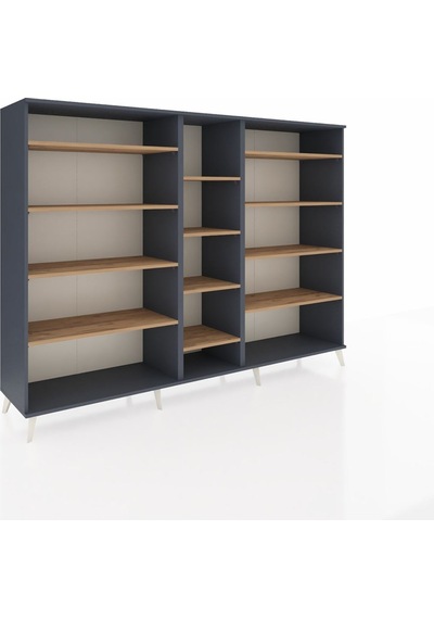 Hyperion Dolap 11 Raflı 220x44x163 Antrasit-antrasit/çam Antrasıt/atlas Çam - Antrasıt Hyperion Dolap 11 Raflı 220x44x163 Antrasit-antrasit/çam Antrasıt/atlas Çam - Antrasıt