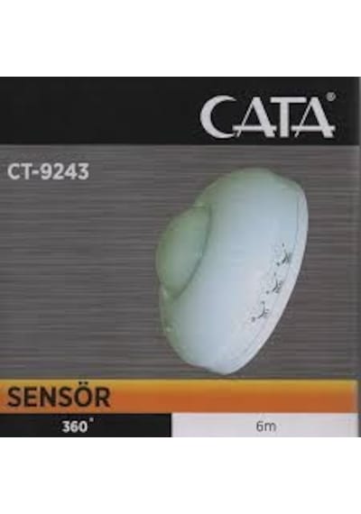 Cata CT-9243 Sıvaüstü Sensör 360 Derece Hareket Algılayıcı
