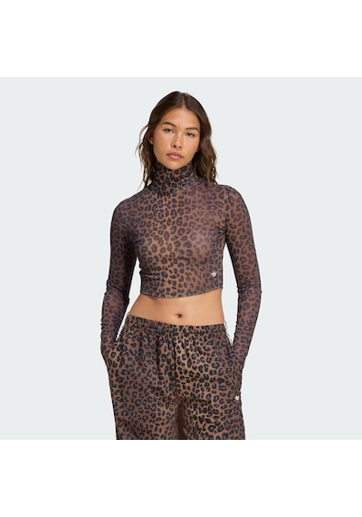 Adidas Leopar Kadın Tişört C-adıjw2772b30a00 Kahverengi