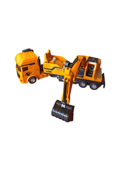 Sürtmeli Oyuncak Kamyon Kepçe - 26 Cm