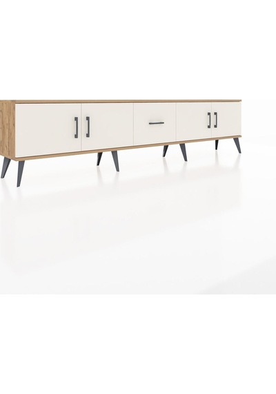 Arges Tv Ünitesi 2 Raflı Tek Çekmeceli 4 Kapaklı 220x30x51 Çam-aytaşı Aytası/aytası - Atlas Çam Arges Tv Ünitesi 2 Raflı Tek Çekmeceli 4 Kapaklı 220x30x51 Çam-aytaşı Aytası/aytası - Atlas Çam