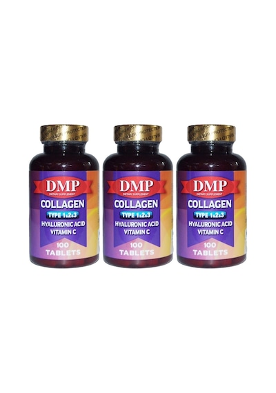 Dmp Collagen Type 1-2-3 Hyaluronic Acid Vitamin C 3X100 Tablet