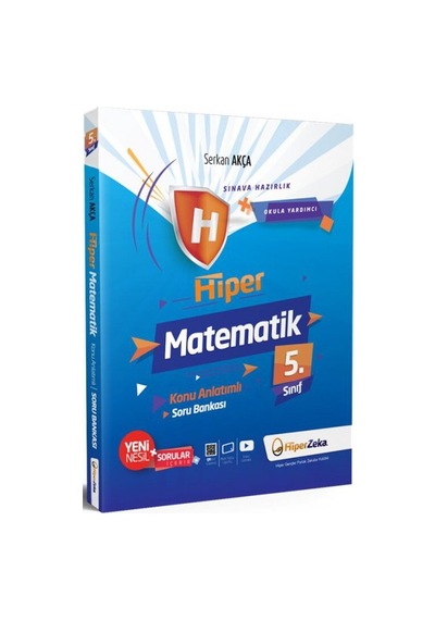 Hiper Zeka 5. Sınıf Hiper Matematik Konu Anlatımlı & Soru Bankası