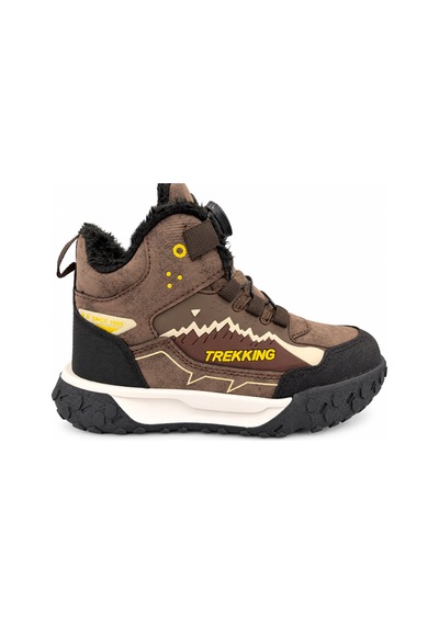 Tutınom Çocuk Mekanizma Bağcıklı Sportif Tasarım İçi Tüylü Outdoor Trekking Bot Kahverengi Tutınom Çocuk Mekanizma Bağcıklı Sportif Tasarım İçi Tüylü Outdoor Trekking Bot Kahverengi